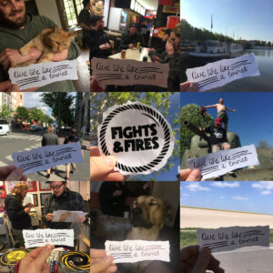 Fights and Fires - Live Life Like A Tourist 12"